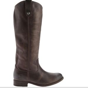 Frye Melissa Button in Slate